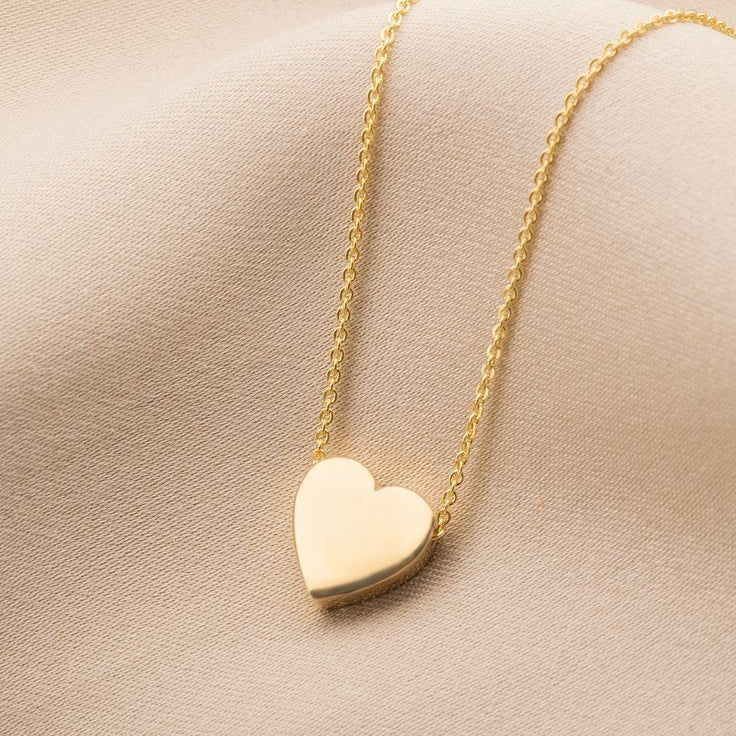 Gold Heart Necklace
