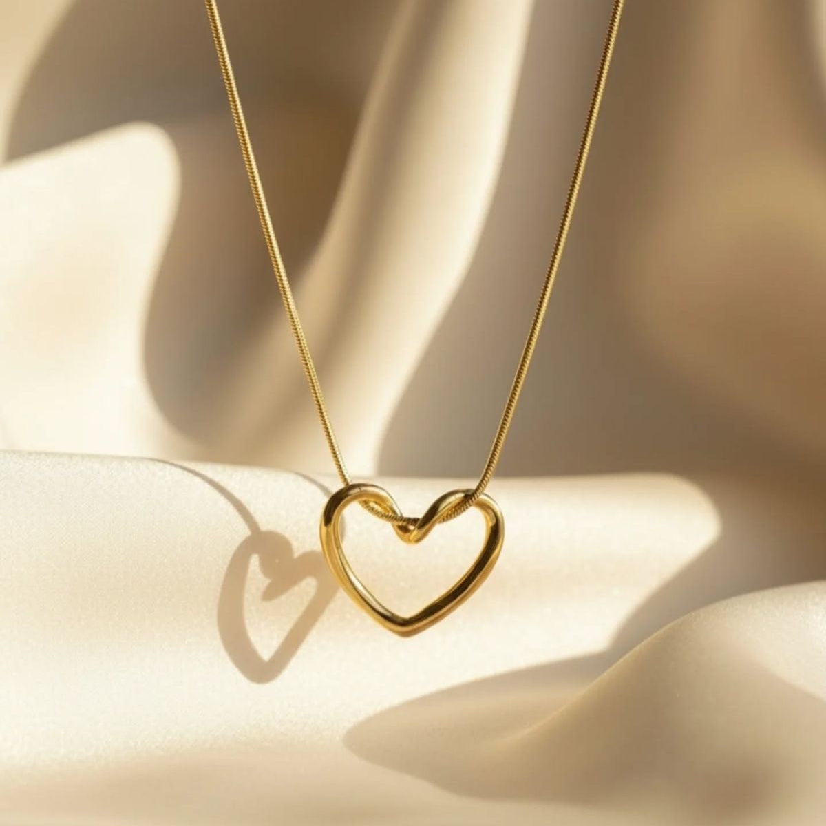 Knotted Heart Necklace